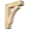 Ekena Millwork Imperial Block Rough Sawn Bracket w/ Offset Brace, Douglas Fir, 8"W x 30"D x 36"H BKT0806X30X36IMP05RDF - alternate 1